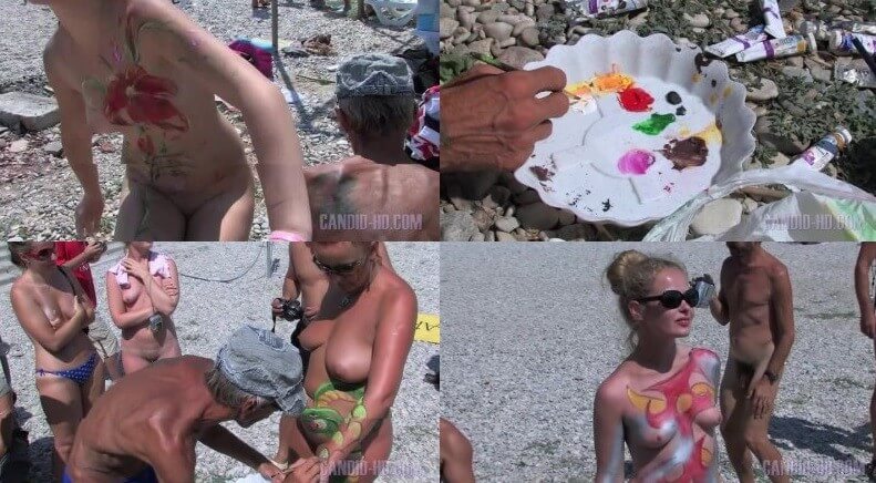 Body Art Festival 2008 Part 1 - Nudism helps strengthen friendships