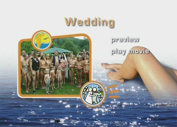 A wedding in a nudist collective - European Delegation of Body Freedom Advocates