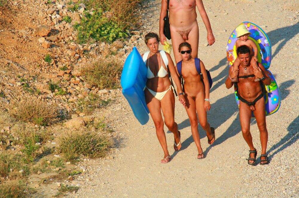 Ula FKK Beach Entry Hills pics - Nudism is part of life
