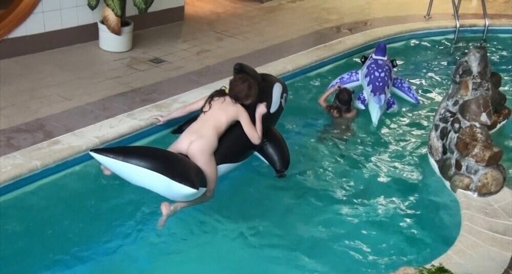 Naturism in the pool Full HD - Freedom is an integral part of naturism
