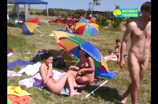 Naturist Freedom  Bathing and Gravel Pit - Naturists love movement and activity