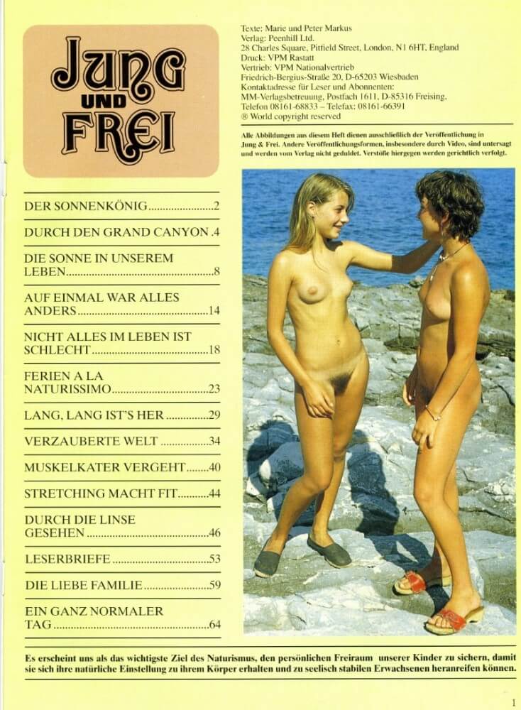 Jung und Frei Nr 76 - Naturism teaches respect for the natural world and for others