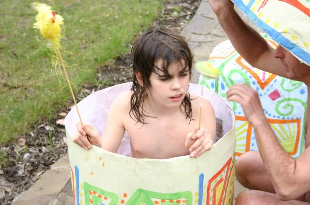 Easter 2X Eggs Outdoors photos - Nudism and naturism are a path to accepting ones own nature