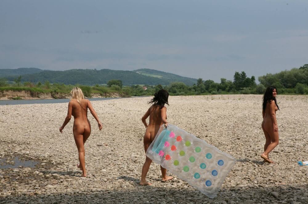 Naturist Park Floating On River photos - Nudism in the Modern World