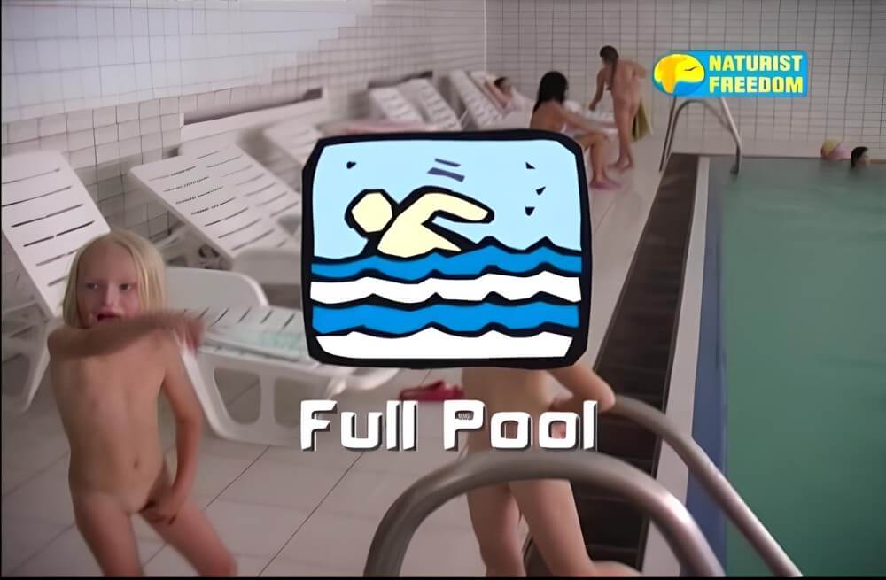 Naturist Freedom: Full Pool - Nudism encourages love for nature and oneself