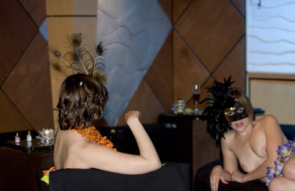 Masquerade Lounging photos - Nudism and naturism as a philosophy of life based on respect and acceptance