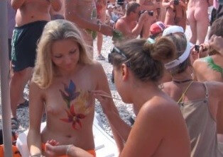 Neptune Ocean Festival # 2 Full HD - Naturism and nudism are a path to spiritual peace