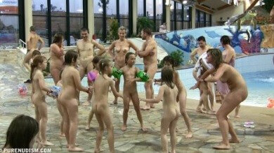 Aqua extravaganza 1 Full HD - Love for oneself and the environment are important values in naturism and nudism