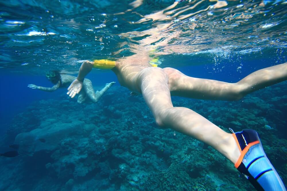 Nudism on the Red Sea photo gallery - The community of naturist movement supporters and their values