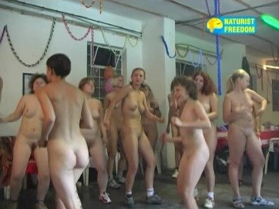 Naturist Freedom: Discotheque in a Cellar - Nudists only allowed