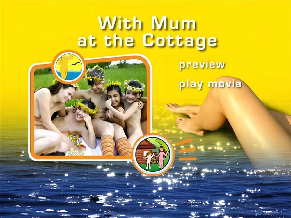 Naturist Freedom: With Mum at the Cottage DVD - Naturism and Environmental Awareness