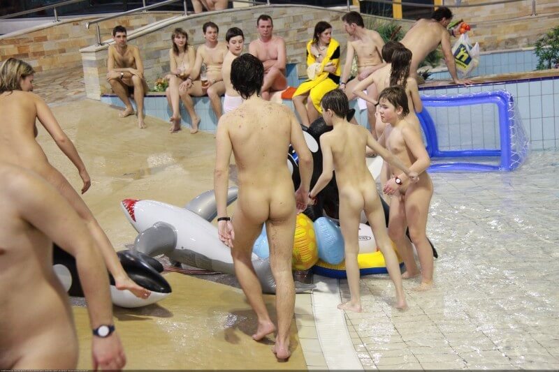 Pool day celebration Big gallery - A nudist values simplicity in life and naturalness in expression