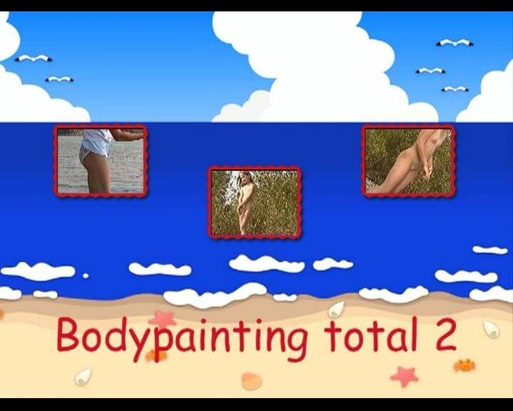 Naturistin: Bodypainting Total 2 - Nature provides inspiration and energy for the practice of naturism and nudism