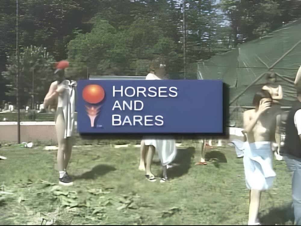 Horses and Bares - Many naked men and women