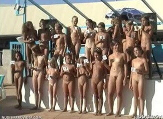Junior Miss Pageant France video 2 - The underlying principle of nudism and naturism is the value of harmony and balance