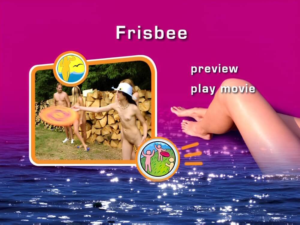 Naturist Freedom - Frisbee DVD - Nudity as part of a life free from shame and fear of ones own nakedness