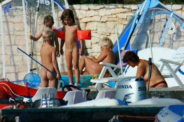 By the boat photos - Mutual respect is an important part of the naturist community