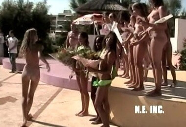 Jr. Miss Pageant 2001 FR - Nudists value simplicity and openness