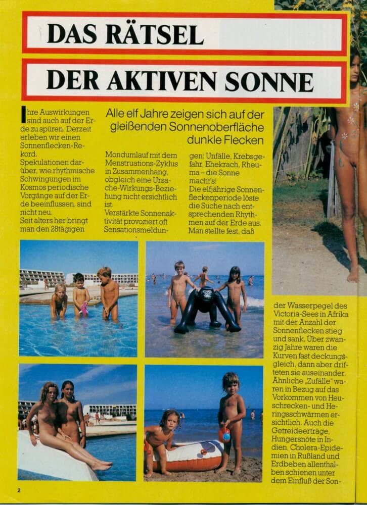 Jung und Frei Nr 37 - Living together in nature is a hallmark of nudists