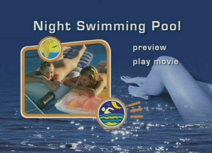 Naturist Freedom: Night swimming pool - Naturists are open to new ideas and experiences