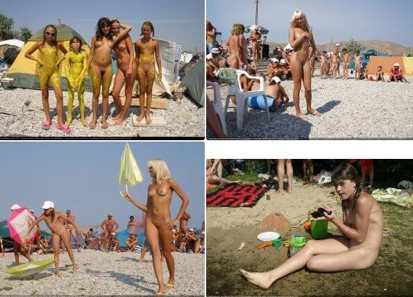 Beautiful Princesses On The Sea photos - Getting rid of clothes