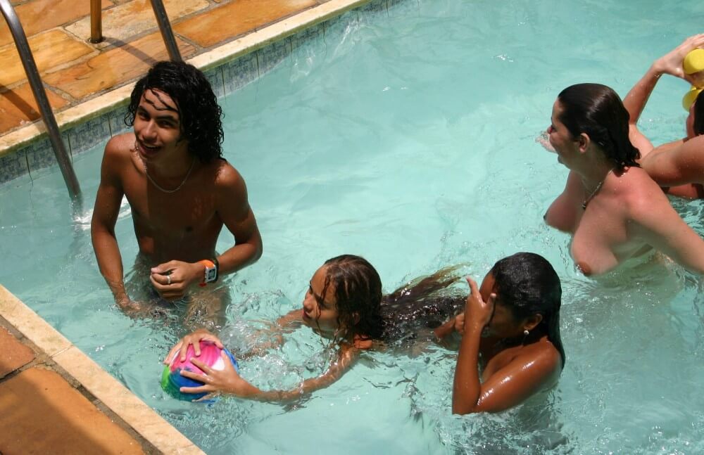 Brazilian Near Pool Profile pics - At the heart of nudism lies the idea of equality and respect for oneself and others
