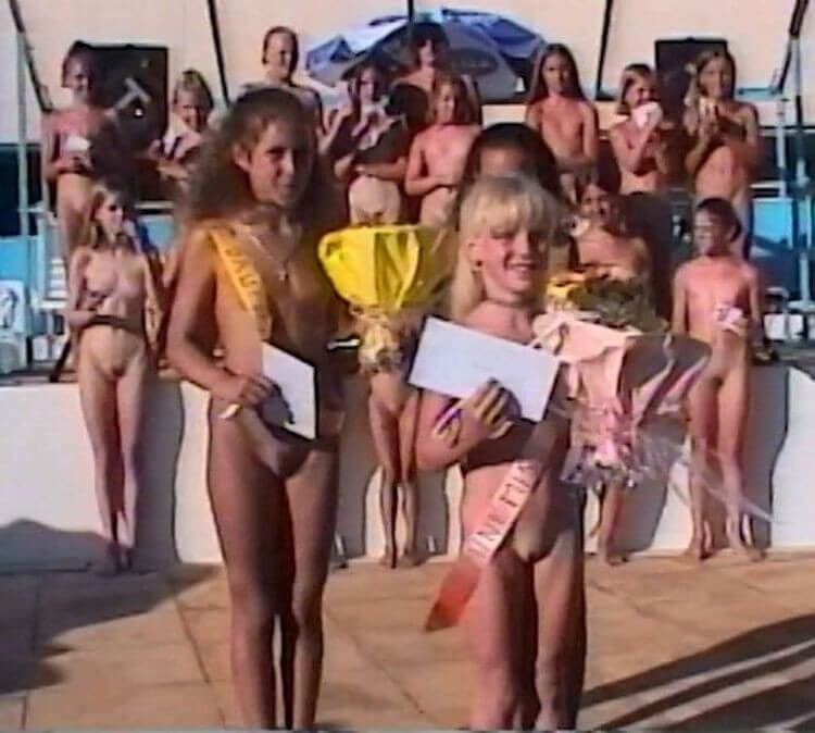 Poolside Pageant Classics Full HD video - Naturists value harmony with nature and a simple way of life