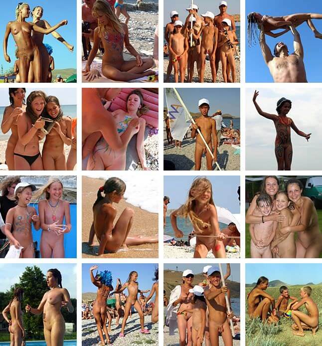 A new collection of beautiful nudist photos - Nature fills the naked body with energy and inspiration