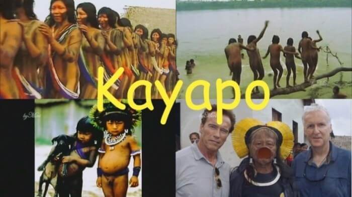 Kayapo - Tribes of Latin America - A nude person strives for inner harmony and peace of mind
